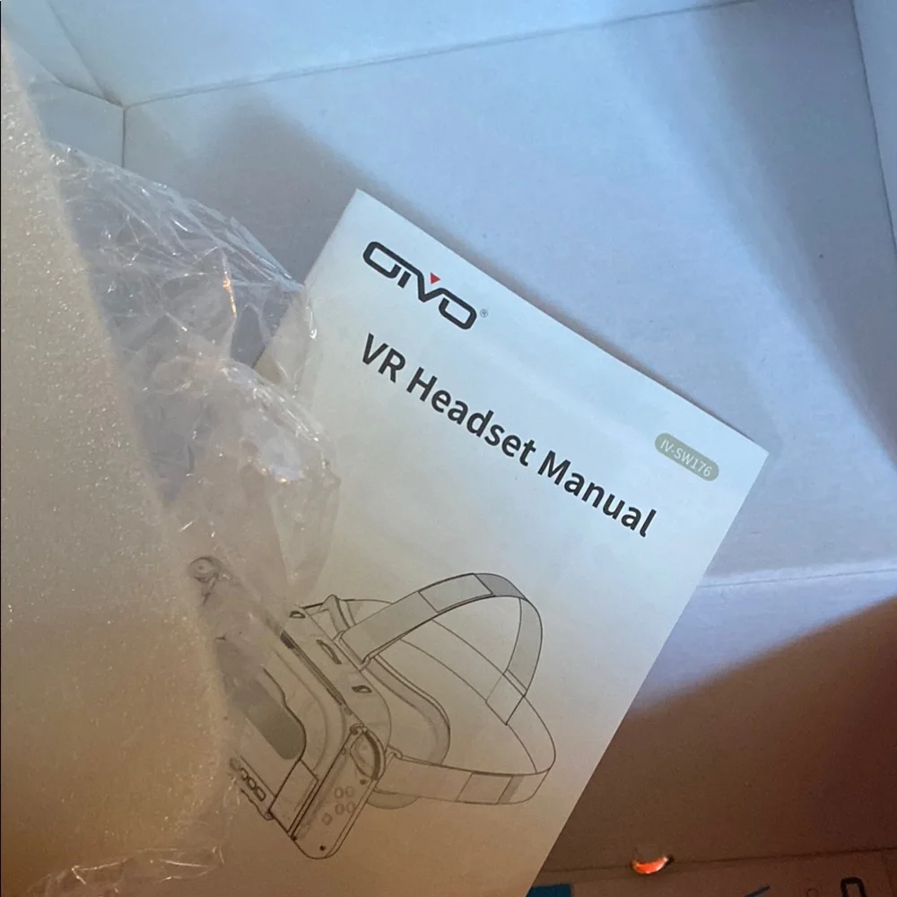Black VR Headset for Nintendo Switch & Switch OLED